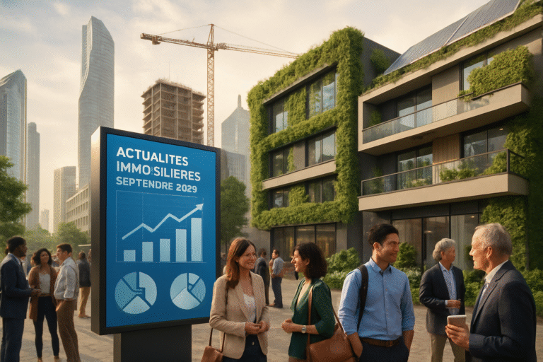 découvrez les actualités immobilières incontournables de septembre 2025 : tendances du marché, évolutions juridiques et conseils pour vendre, acheter ou investir en toute sérénité.