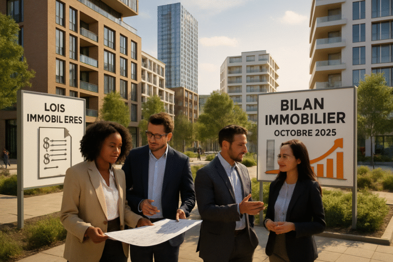 découvrez le bilan immobilier d'octobre 2025 : analyse des taux d'intérêt stables, évolution du marché et décryptage des principales nouveautés réglementaires qui impactent l'achat et la vente de biens immobiliers.